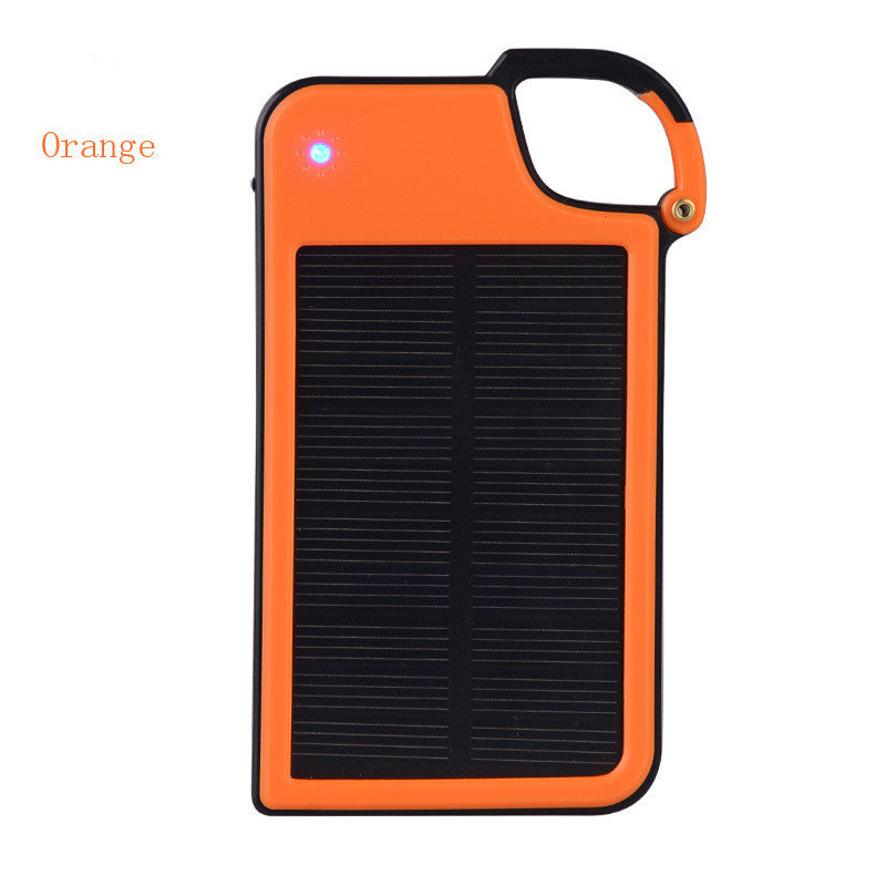 Solar Power Bank Solar Charger Power Bank Polymer Hook Keychain