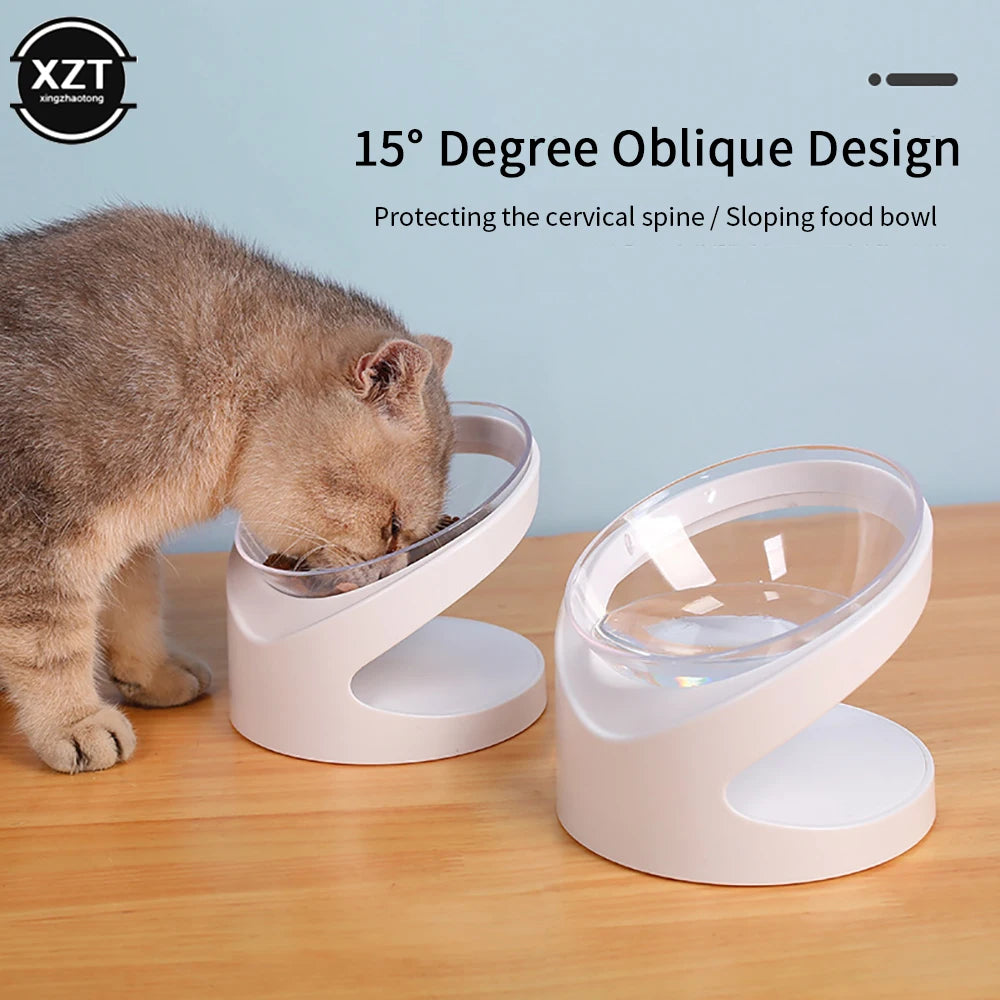 45°Puppy Dish Pet Food Bowl for Dog Cat